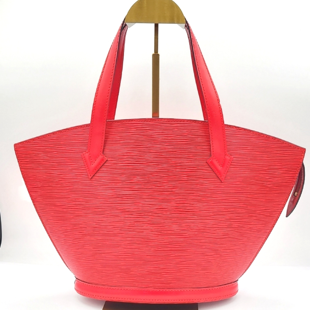 Louis Vuitton Saint Jacques PM Epi Leather Red Tote - Picture 3 of 13